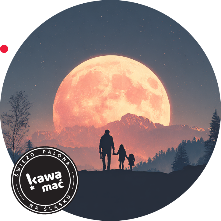 Tata z synem i córką