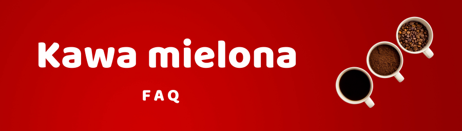 kawa mielona FAQ - filiżanka z kawą, kawa mielona i kawa ziarnista
