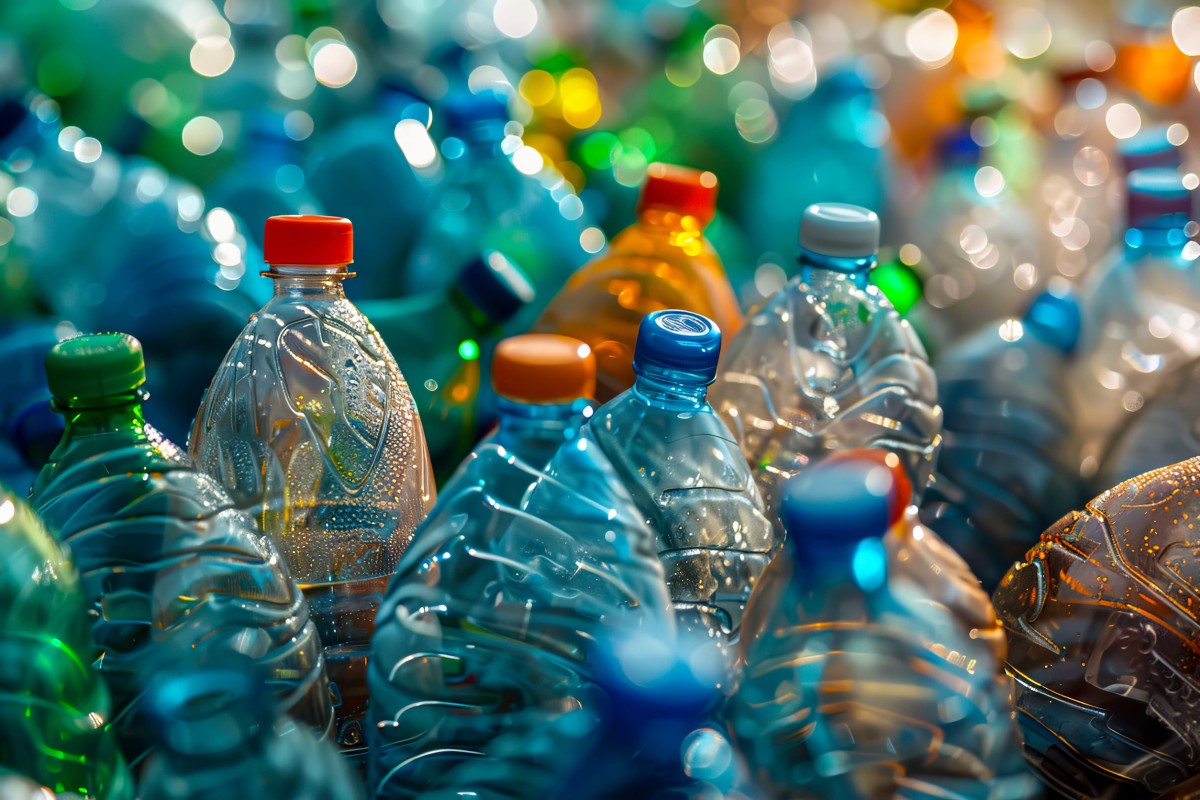 woda w butelkach plastikowych