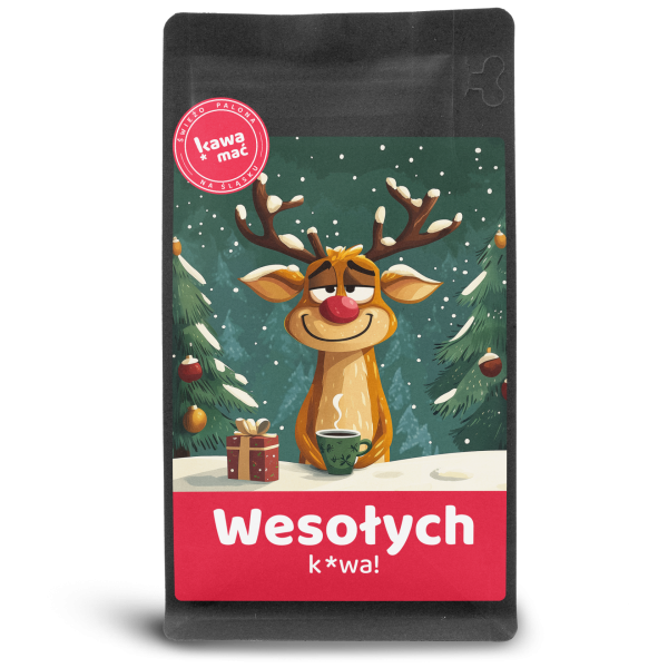 Kawa ziarnista Wesołych k*wa! 125 g