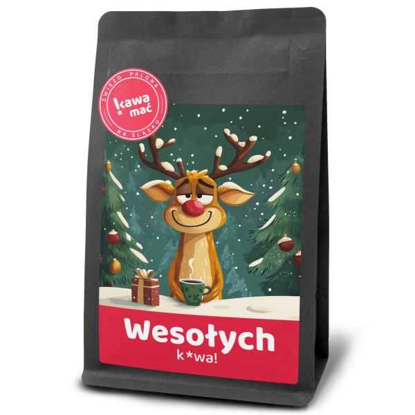 Kawa ziarnista Wesołych k*wa! 250 g